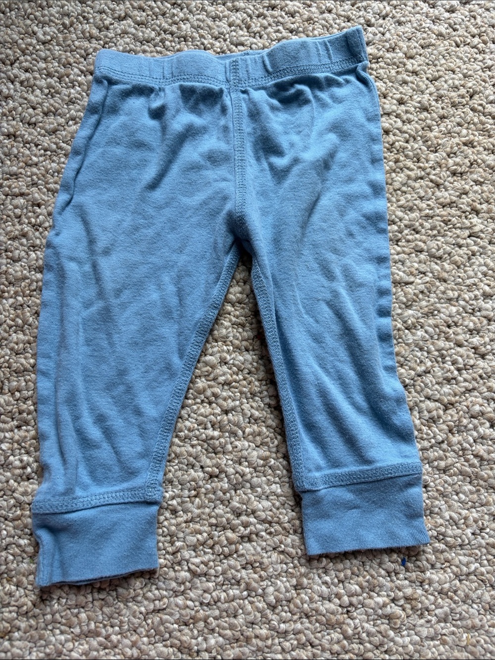 Gerber Light Blue Knit Leggings for Kids